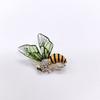 Broche de Esmalte de Abeja Clase Nicho Clase Insecto Clase Elegante Corsage Broche Accesorios de Ropa Venta al por Mayor para Mujeres