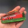 Nuevas Pegatinas Magnéticas 3D de Resina de la Gran Muralla de Beijing, Huabao, Templo del Cielo para Refrigerador, Características Chinas, Souvenirs Turísticos