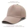 Gorra de Béisbol de Cinco Paneles de Algodón Puro con Visera Rígida, Protección Solar Versátil, con Impresión y Bordado de Logo Personalizado, Transfronteriza
