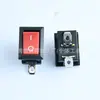 Interruptor basculante KCD1-101 KC estándar coreano de dos posiciones para alimentación eléctrica con dos pines doblados 15*21 biselado
