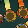 Medalhas de Metal Personalizadas para Eventos Esportivos, Competições de Maratona, Prêmios Honoríficos, Jogos Esportivos de Campus, Medalhas de Ouro, Prata e Bronze