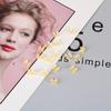INS Pequeno Livro Vermelho Online Celebridade Nail Art Borboleta Magia Cor Aurora Cor Estéreo Pequeno Laço Nail Art Joias Atacado