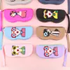 Bolsa de Silicone para Armazenamento de Óculos Atacado Transfronteiriço, Estojo Portátil para Armazenamento de Óculos de Sol, Bolsa de Óculos de Sol Portátil com Alça para Pendurar