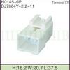 DJ7064Y-2.2-11 Conector de Carro MG641047 Doméstico Conector Plug Socket 6P