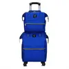 Bolsa con Ruedas para Hombres y Mujeres, Bolsa de Equipaje, Set de 18 pulgadas, Mochila Elegante Ligera, Bolsa de Viaje, Maleta de Ruedas, Maleta de Mano