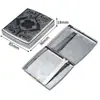 Porta-Cigarros de Metal para 20 Cigarros Grossos, Gravado e Embossado, Design Portátil Flip-Top para Homens, Porta-Cigarros Selado Anti-Pressão, Caixa de Armazenamento de Cigarros
