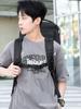 Bolsa de Viaje Casual con Ruedas, Mochila Deportiva para Exteriores de Gran Capacidad, Bolsa de Viaje Multifuncional con Poleas, Equipaje de Mano para Aviación