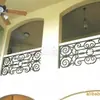 Decoraciones Europeas de Hierro Forjado, Colgantes de Pared Artesanales de Flor de Rollo Forjado, Artesanías Forjadas, Flores con Forma de Metal para Pared de Paisaje