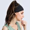 Faixa de Cabeça Esportiva de Seda Gelada para Yoga para Lavar o Rosto, Absorvente de Suor, Faixa de Cabelo Feminina, Faixa de Cabeça Fitness Anti-Suor, Faixa de Cabeça para Corrida com Sensação Gelada de Secagem Rápida