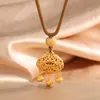 Pingente Fechadura da Paz em Prata Pura 999, Fechadura Desejosa de Paz e Longevidade, Joia de Prata Estilo Chinês Tradicional Vazada para Crianças, Colar Fechadura da Fortuna