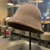 Sombrero de pescador de ala enrollada, moderno y sencillo, para mujer, versátil y que estiliza el rostro, juvenil y rejuvenecedor, cómodo sombrero de pescador de punto, moderno