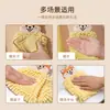 Toalha de Mão Pendurada em Chenille Panos Domésticos para Cozinha Bola Absorvente que Solta Fiapos para Limpar as Mãos Panos para Limpar as Mãos de Banheiro