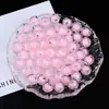 Cuentas Acrílicas de 8 mm Color Transparente Chapado, Cuentas Sueltas Facetadas Color Chapado, Materiales para Pulsera y Collar de Manualidades DIY al por Mayor