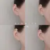 Pendientes de Nuevo Estilo 2025 para Mujer, Estilo Coreano Plata de Ley, Modernos, Sencillos, Pendientes Pequeños Geométricos, Pendientes Mini Lindos para Pareja Estudiante