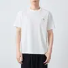Camiseta Masculina Momax de Alta Qualidade para o Dia a Dia com Bordado de Pônei, Manga Curta, Gola Redonda, Camiseta Masculina, Novo Modelo de Verão 2026, 75219