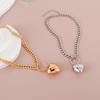 Joyas transfronterizas ins moda simple collar para clavícula collar personalizado pequeño corazón fresco para mujer NK28040
