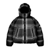 Chaqueta de algodón cálida Barak de marca de moda transfronteriza otoño e invierno, abrigo con capucha casual versátil resistente al frío de invierno para hombres y mujeres