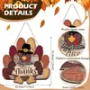Nuevos Adornos Transfronterizos de Turquía para Acción de Gracias, Calabazas de Otoño, Estacas para Jardín de Halloween, Señales para Jardín, Paredes para Jardín, Puertas, Céspedes
