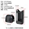 PEOOLO Insta360 X3 Funda de silicona X3 Cubierta de lente Cámara deportiva panorámica Accesorios anticaídas Estuche protector