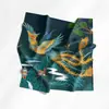 Lenço de Seda Personalizado, Fino de Verão, Lenço de Seda Estilo Chinês de Alta Qualidade, Lenço de Seda de Amora, Personalização de Impressão Dupla Face
