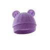 2024 Comercio Exterior Sombrero de Orejas de Mickey para Bebé Sombrero Fetal para Infante Primavera Verano Otoño Gorro Delgado de Punto Sombrero de Una Capa