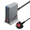 Cargador Pd de Nitruro de Galio de 670W Adaptador de Escritorio Multifuncional de 635W Nuevo Cargador Pd Transfronterizo de 530W