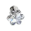 Nuevos Pendientes de Aleación de Titanio Flor de Hielo F136 G23 Lujo Ligero Cristales de Vidrio Tornillos para Cartílago de la Oreja Labret Joyería para Piercings Accesorios