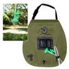 Bolsa de Banho ao Ar Livre, Bolsa de Água Quente Solar para Acampamento com Condução Própria, Bolsa Portátil para Banho ao Ar Livre e Banho de Sol, Bolsa de Armazenamento de Água 20L