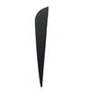 Fábrica directa de origen pluma de flecha de tpu pluma de goma pluma de gota de agua pluma de escudo superficie con escarcha con ranura guía de goma pluma de goma de 3 pulgadas
