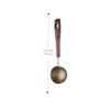 Cuchara Medidora Creativa de Acero Inoxidable 304 Mango de Palo de Rosa Cuchara Medidora Mango Largo Cuchara para Condimentos Leche en Polvo Horneado Cuchara para Condimentos del Hogar