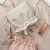 Bolsa de Maquiagem Portátil Preguiçosa, Grande Capacidade, Bolsa de Armazenamento Estilosa e Esteticamente Agradável para Skincare, Clutch de Mão para Mulheres