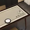 Mantel individual estilo wabi-sabi, impermeable y resistente al aceite, mantel de PVC sin lavado, nuevo diseño 2026, lujo ligero y de alta gama, para mesas de sala de estar