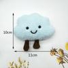 Criativo Desenho Animado Nuvem Pelúcia Broche Boneca Pingente Bonito Infantil Chapéus Bolsa Vestuário Decoração Acessórios Atacado