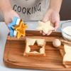 Molde de acero inoxidable para cortar y sellar bordes de pan de sándwich, molde para pan de desayuno infantil