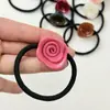 Nueva Diadema Romántica Retro Francesa de Acetato con Rosas, Lazo para el Cabello de Chica Dulce, Banda de Goma de Alta Elasticidad, Accesorios para el Cabello
