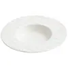 Sombrero de Paja con Patrón de Línea de Fábrica Plato de Cerámica Sentido de Lujo Hotel Restaurante Comida Occidental Plato para Sopa Pagatine Plato para Ensaladas de Frutas