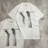 Camiseta Redonda de Manga Corta con Estampado de Graffiti en Inglés 2026 Top Versátil Estilo Casual Top de Algodón Más Vendido