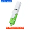 [Volumen de Carrera a Bajo Precio] Conector Frío de Fibra Óptica Conector Frío Sc Conector Rápido Pre-Embebido Cable de Cuero Cable Óptico Sc/Upc