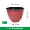 Maceta Creativa de Estilo Nórdico, Colorida, Cerámica de Imitación con Patrón de Olas, para Uso en el Hogar, Adecuada para Monstera y Árbol del Dinero, Maceta de Resina Transpirable Engrosada