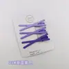 Paquete de 3 Pasadores Metálicos Clip Sin Costuras Moda Femenina Clip para Flequillo Todo Fósforo Pasador para Cabello Roto Pasador Lateral Pasador Clip de Pato