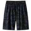 Shorts Deportivos de Verano para Hombre Pantalones Transpirables de Malla de Seda de Hielo para Hombre Pantalones Casuales Deportivos Holgados de Talla Grande para Hombre