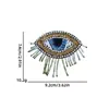 Serie Ojo de Perlas Bordado de Perlas Ojo del Diablo Parche Aplicación para Zapatos, Sombreros, Accesorios, Accesorios de Ropa, Parche Aplicación