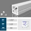 Fundas de Tira de Luz de Silicona para Montaje en Superficie e Instalación Oculta, Flexibles, Impermeables, Iluminación Interior para Sala de Estar, Dormitorio, Escaleras, Directo de la Fábrica Fuente