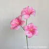 Simulação de flor de casamento conjunto rosa layout chão pendurado alto material de flor pacote maço de rosas hortênsia individual