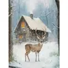 Pintura Sem Moldura de Natal da Amazon Transfronteiriça Estilo Nórdico Elemento de Natal Pintura Decorativa Sala de Estar Estudo Entrada Pintura para Pendurar