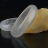 Pulseira de Jade de Seda Dourada Natural Jade Gobi de Xinjiang Pulseira de Jade de Seda Dourada Pedra Preciosa Branca Pulseira de Jade Claro Atacado