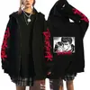 Jaqueta Cardigan Nova Anime Mangá Japonês Estilo Espada Berserk Lenda Moletom com Capuz e Zíper Forrado com Lã para Homens