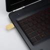 Memoria USB Biodegradable de Paja de Trigo de Alta Velocidad 64GB de Gran Capacidad Material Renovable USB Flash Drive Cuadrado Personalizable