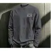 Camiseta blanca de manga larga para hombre, nuevo estilo otoño/invierno 2026, corte holgado, capa base, ropa interior, top casual para adolescentes