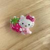 24 nuevos colgantes acrílicos joyería pequeña accesorios diy dije colgante para coche collar para mascota llavero